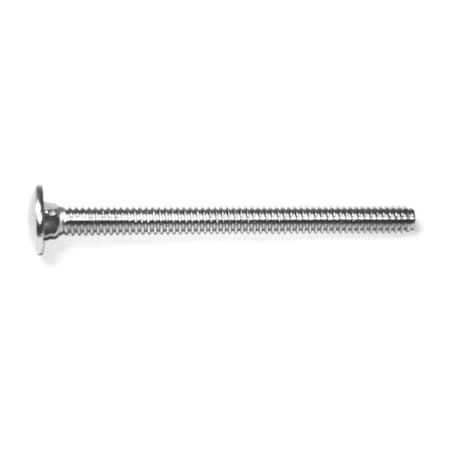 3/16-24 X 2-1/2 18-8 Stainless Steel Coarse Thread Carriage Bolts 6PK